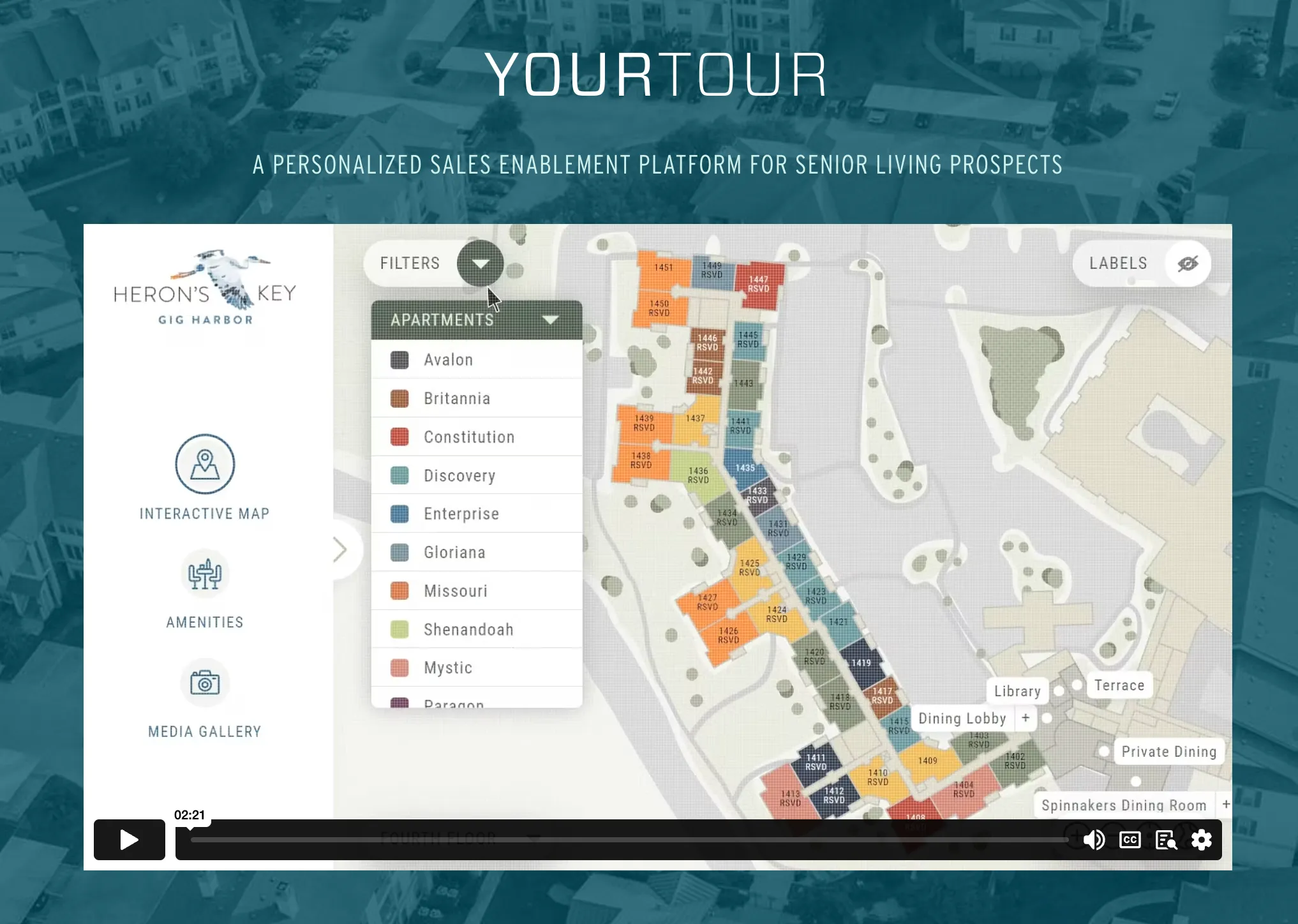 YourTour platform preview